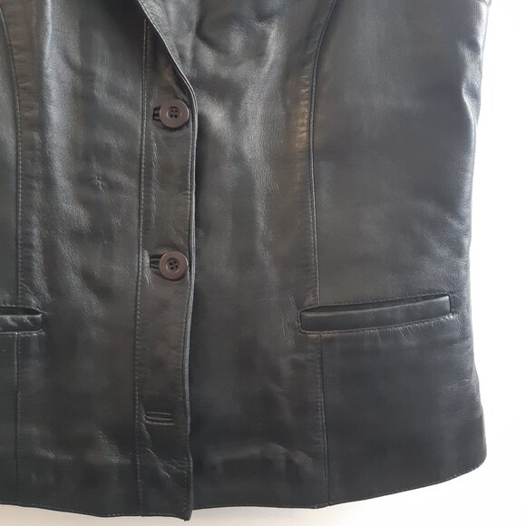 Daniel San Perfecto sleeveless genuine leather vest Medium - Picture 5 of 16